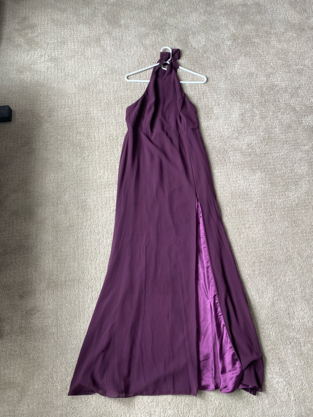 Lulu's Captured Your Heart Maxi Dress Purple